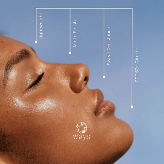 Ways Aquamatte Sunscreen SPF50+ PA++++